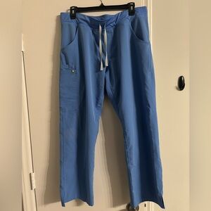 Figs women's ceil blue scrub pants